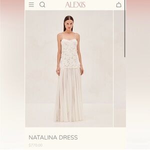 Alexis Natalina Dress - Ivory